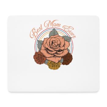 Mama 2023 Beste Mutter Aller Zeiten - Mousepad (Querformat) - Weiß - Vorne