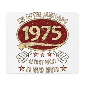 48. Geburtstag 1975 Guter Jahrgang - Mousepad (Querformat) - Weiß - Vorne