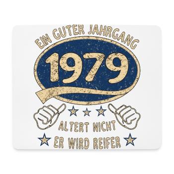 44. Geburtstag 1979 Guter Jahrgang - Mousepad (Querformat) - Weiß - Vorne