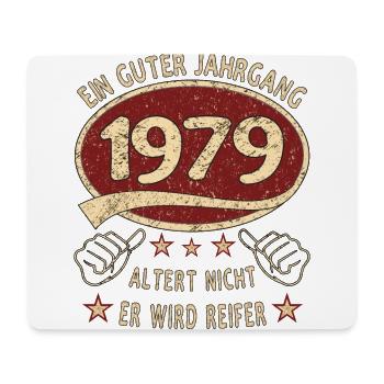 44. Geburtstag 1979 Guter Jahrgang - Mousepad (Querformat) - Weiß - Vorne