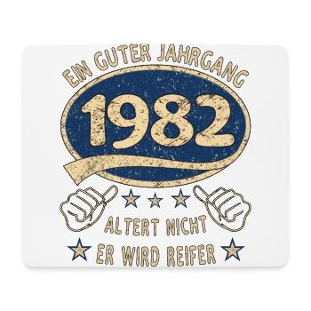 41. Geburtstag 1982 Guter Jahrgang - Mousepad (Querformat) - Weiß - Vorne