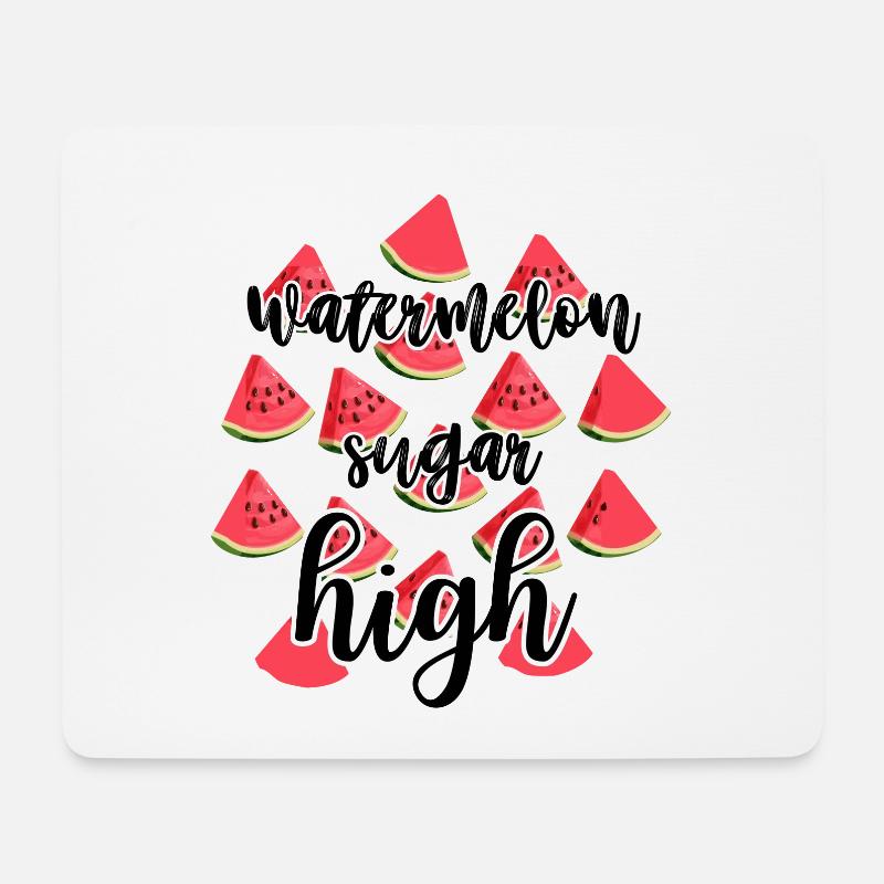 Watermelon - Watermelone- Sugar - Mouse Pad (horizontal) - white