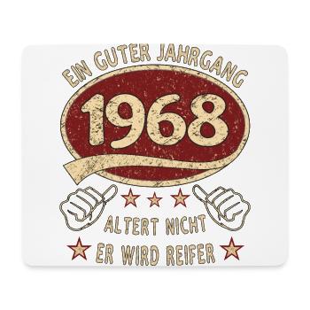 55. Geburtstag 1968 Guter Jahrgang - Mousepad (Querformat) - Weiß - Vorne