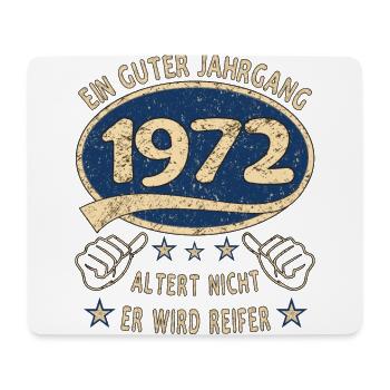 51. Geburtstag 1972 Guter Jahrgang - Mousepad (Querformat) - Weiß - Vorne