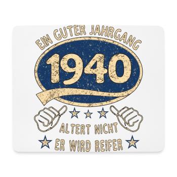 83. Geburtstag 1940 Guter Jahrgang - Mousepad (Querformat) - Weiß - Vorne