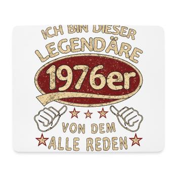 47. Geburtstag 1976 47 er Geburtstag - Mousepad (Querformat) - Weiß - Vorne
