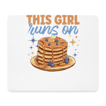 Recharge your batteries for the day with our "this - Mouse Pad (horizontal) - white - Front