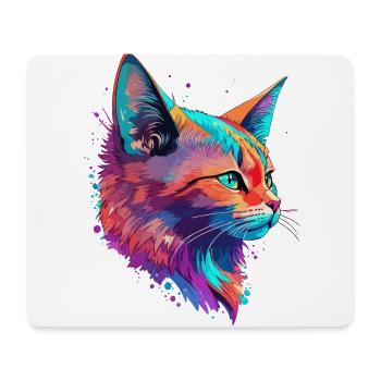 Cats Pet Art Cute Cat Cute Kitten - Mouse Pad (horizontal) - white - Front