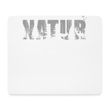 Natur - Mousepad (Querformat) - Weiß - Vorne