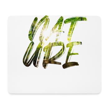 Nature - Mousepad (Querformat) - Weiß - Vorne