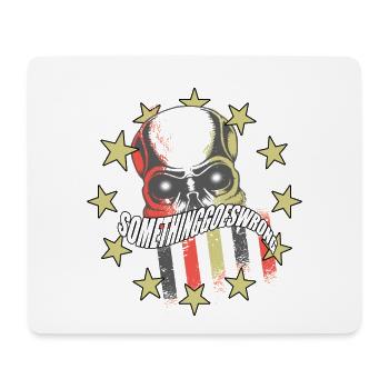 Environment, EU, Europe Energy "Something goes wrong" - Mouse Pad (horizontal) - white - Front