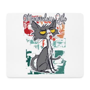 Meowvelous Life with our playful - Mouse Pad (horizontal) - white - Front
