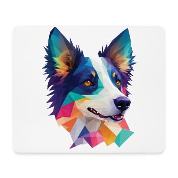 Border Collie Dog Dog Breed Collie Dog Design - Mouse Pad (horizontal) - white - Front