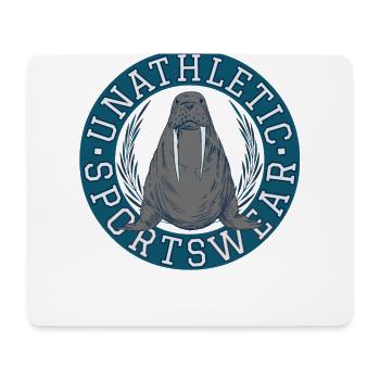 Vêtements de sport non athlétiques Walrus - Tapis de souris (format paysage) - blanc - Devant