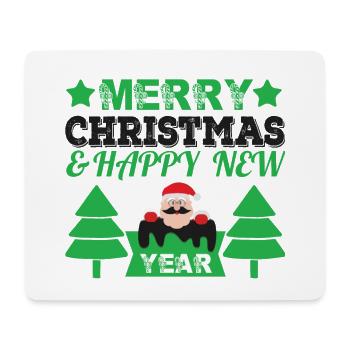 Frohe Weihnachten und besinnliches Heilig Abend - Mousepad (Querformat) - Weiß - Vorne