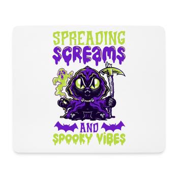 Lustiger Sensenmann-liebhaber Halloween Horror - Mousepad (Querformat) - Weiß - Vorne