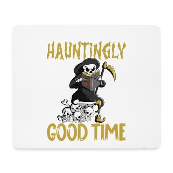 Lustiger Sensenmann-liebhaber Halloween Horror - Mousepad (Querformat) - Weiß - Vorne