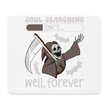 Lustiger Sensenmann-liebhaber Halloween Horror - Mousepad (Querformat) - Weiß - Vorne
