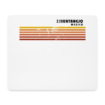 Retro Zihuatanejo Mexique Vintage Vacances Souvenir - Tapis de souris (format paysage) - blanc - Devant