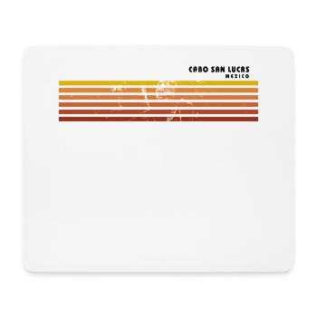 Retro Cabo San Lucas Mexiko Vintage Urlaub - Mousepad (Querformat) - Weiß - Vorne