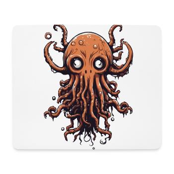 Octopus Halloween Cartoon Style - Mouse Pad (horizontal) - white - Front