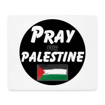 Priez pour les Palestiniens | Priez pour la Palestine - Tapis de souris (format paysage) - blanc - Devant