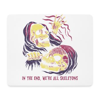 Lustiger Sensenmann-liebhaber Halloween Horror - Mousepad (Querformat) - Weiß - Vorne
