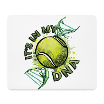 Tennis lover - it's in my DNA, tennis - Mouse Pad (horizontal) - white - Front