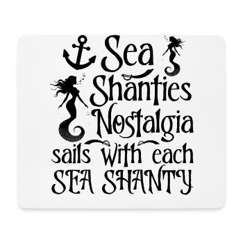 Sailors Sea Shanty Singing Ship Adventures - Mousepad (Querformat) - Weiß - Vorne