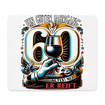 60. Geburtstag Mann Ein Guter Jahrgang - Mousepad (Querformat) - Weiß - Vorne