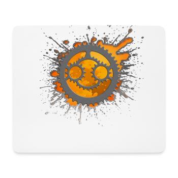 Bicycle Mountain Bike MTB Gift, Gift Idea - Mouse Pad (horizontal) - white - Front