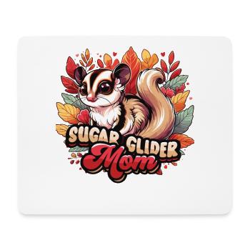 Australische Sugar Glider Kurzkopfgleitbeutler - Mousepad (Querformat) - Weiß - Vorne