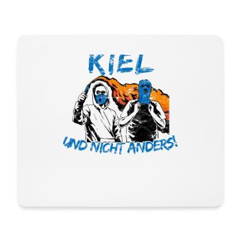 Kiel und nicht anders UPDATE - Mousepad (Querformat) - Weiß - Vorne