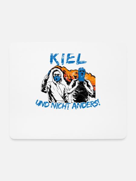 Kiel und nicht anders UPDATE - Mousepad (Querformat) - Weiß