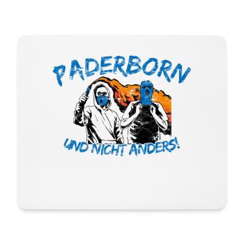 Paderborn und nicht anders UPDATE - Mousepad (Querformat) - Weiß - Vorne