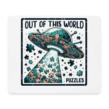 Puzzle Lover Jigzaw Puzzle Brettspiel Puzzler - Mousepad (Querformat) - Weiß - Vorne