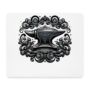 Blacksmith Metalworker Bladesmith Metal - Mouse Pad (horizontal) - white - Front