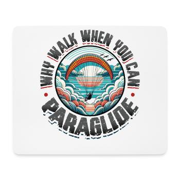 Parachutisme Parachutisme Parapente - Tapis de souris (format paysage) - blanc - Devant