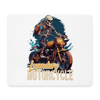 Wheel Racing Ride Free Legendary Motorcycle - Mouse Pad (horizontal) - white - Front