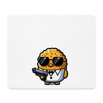 Chicken Nuggets Funny Chicken Nuggets Quote - Mouse Pad (horizontal) - white - Front