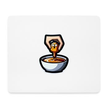 Chicken Nuggets Funny Chicken Nugget Drawing - Mouse Pad (horizontal) - white - Front