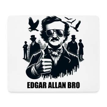 Fan d’Edgar Allan Poe, Littérature classique, - Tapis de souris (format paysage) - blanc - Devant