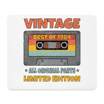 BEST OF 1984 ALL ORIGINAL PARTS LIMITED EDITION - Mouse Pad (horizontal) - white - Front
