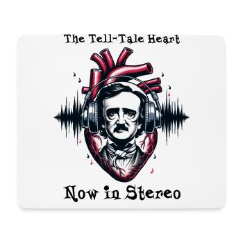Edgar Allan Poe Fan, littérature classique, - Tapis de souris (format paysage) - blanc - Devant