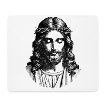 Jésus dessin Jésus Art Jésus image Jésus cadeau - Tapis de souris (format paysage) - blanc - Devant