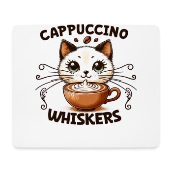 Coffee Break Cat Lover, Coffee Lover Süße Katze - Mousepad (Querformat) - Weiß - Vorne