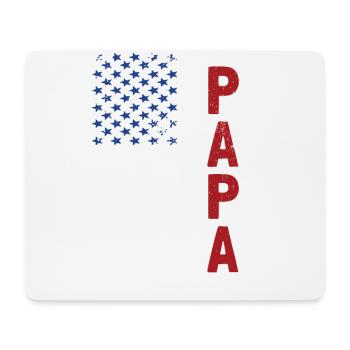 Meilleur papa de tous les temps Vintage Meilleur papa Le - Tapis de souris (format paysage) - blanc - Devant