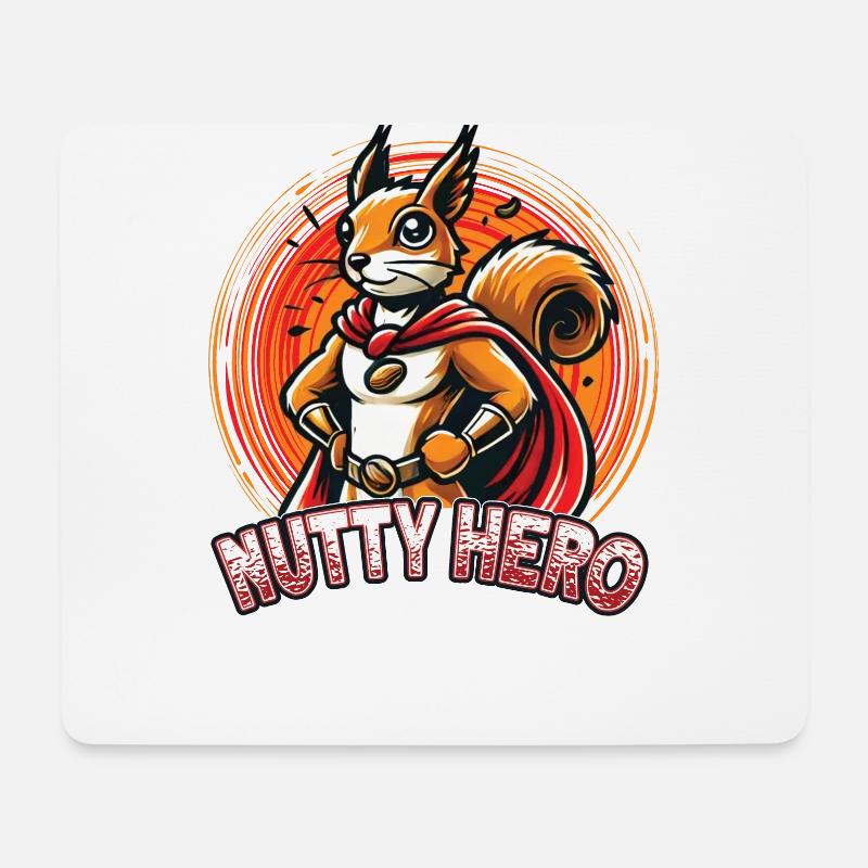 Zeigen Sie Sich Von Ihrer Skurrilen Seite Mit - Mousepad (Querformat) - Weiß
