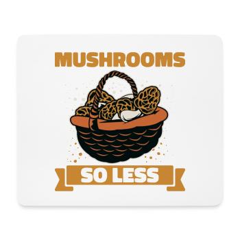 Mushroom picking so many mushrooms - Mouse Pad (horizontal) - white - Front
