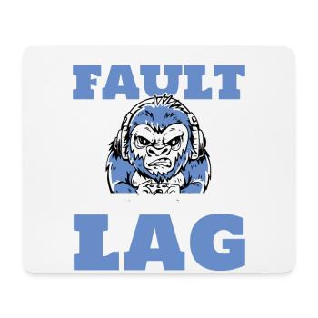 Play Controller Gaming "es Ist Nicht Meine Schuld, - Mousepad (Querformat) - Weiß - Vorne